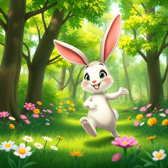 Book cover of the story titled: The Forest Friends Adventure