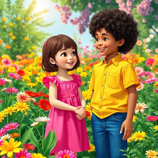 Book cover of the story titled: The Garden of Love