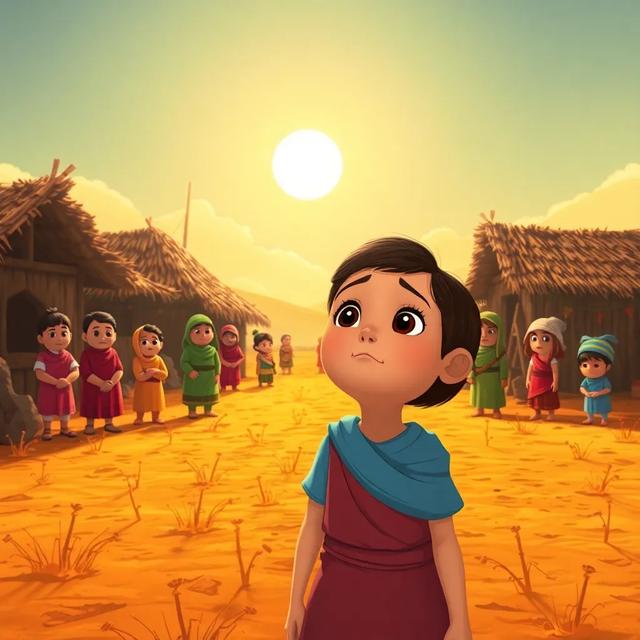 Book cover of the story titled: The Hopeful Village