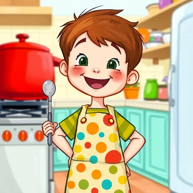 Book cover of the story titled: The Hot Pot and the Little Dot
