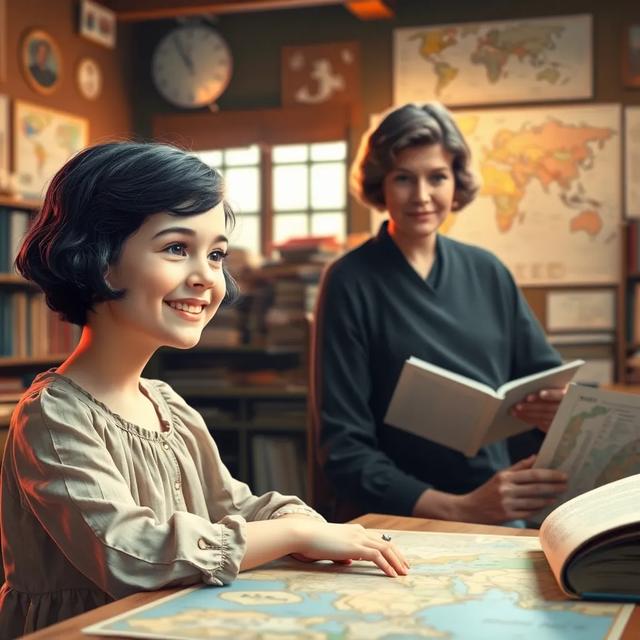 Book cover of the story titled: The Journey of Helen Keller