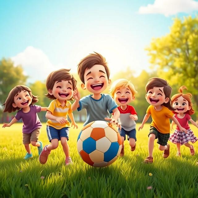 Book cover of the story titled: The Joy of Playing Ball