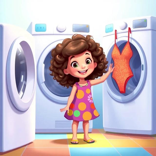 Book cover of the story titled: The Magic Drying Adventure