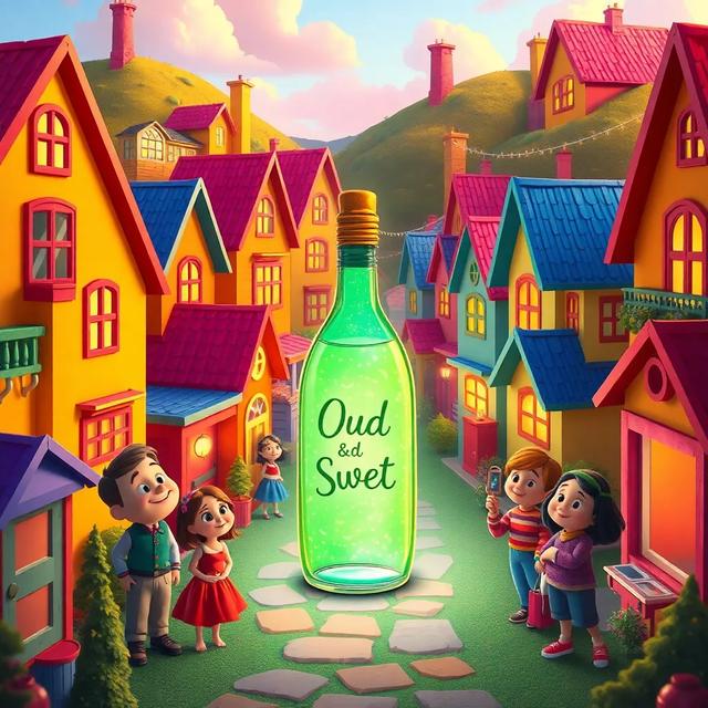 Book cover of the story titled: The Magic of Oud & Sweet Air Refresher