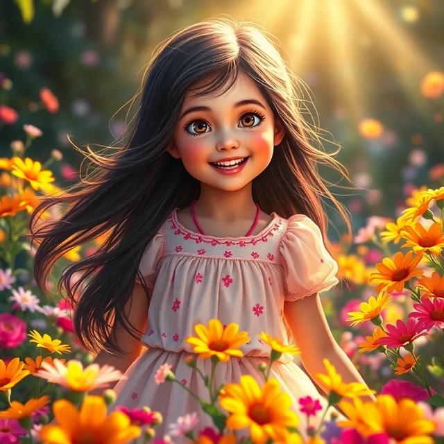 Book cover of the story titled: The Magical Garden