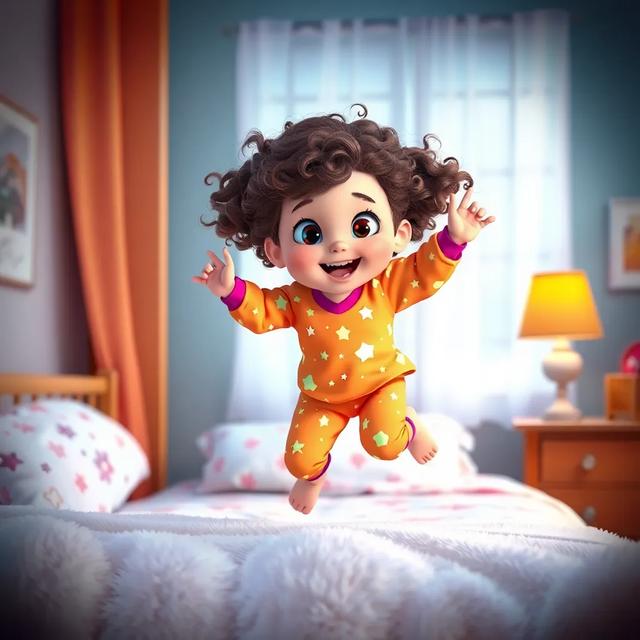 Book cover of the story titled: The Magical Pajamas