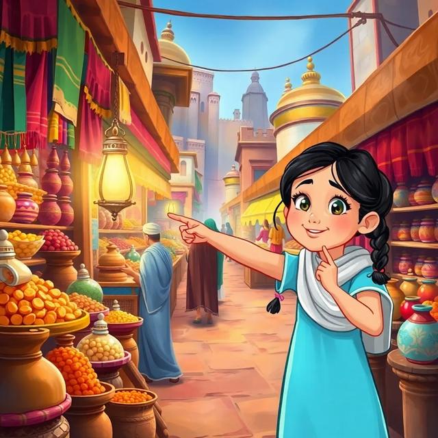 Book cover of the story titled: The Magical Tales of the Arabic Nights