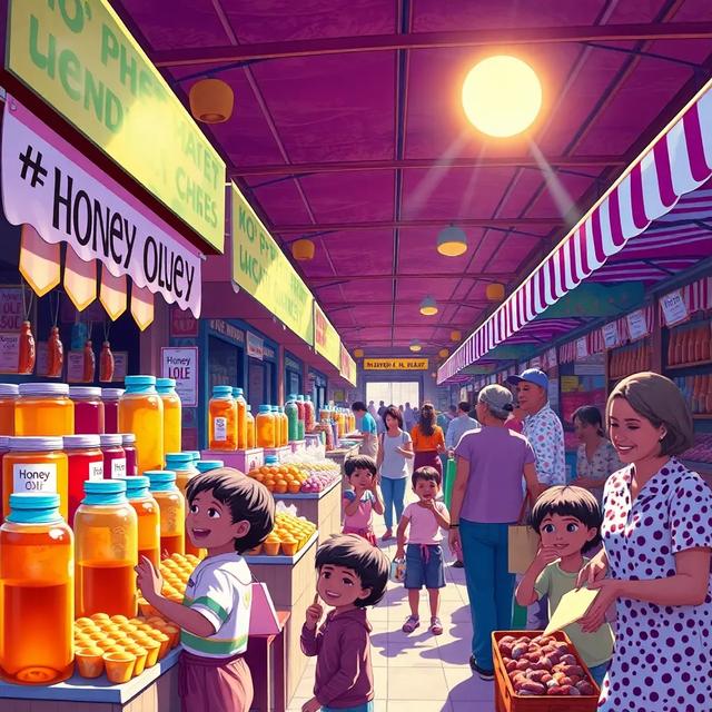 Book cover of the story titled: The Market of Joy