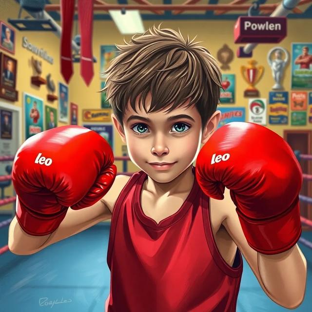 Book cover of the story titled: The Rise of the Boxing Champion