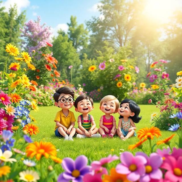 Book cover of the story titled: The Secret Garden Adventure