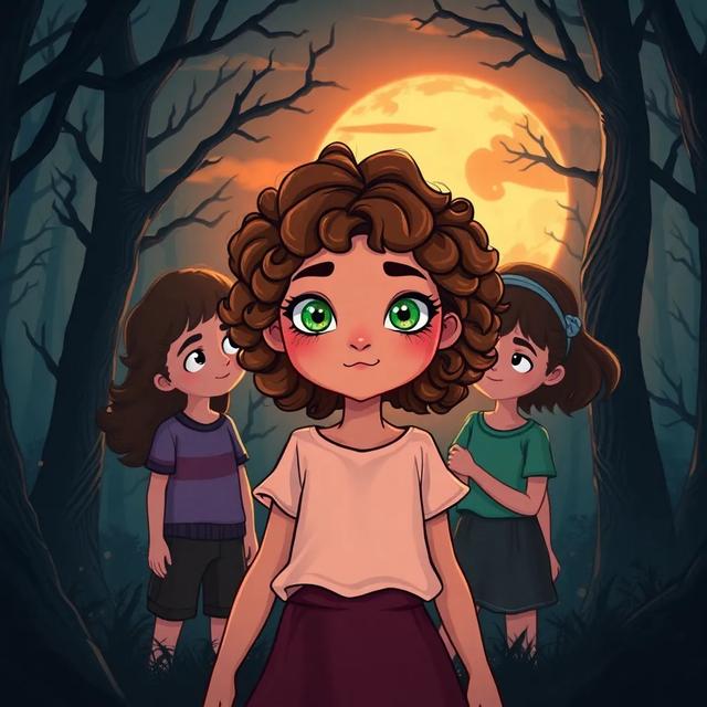 Book cover of the story titled: The Secrets of the Whispering Woods