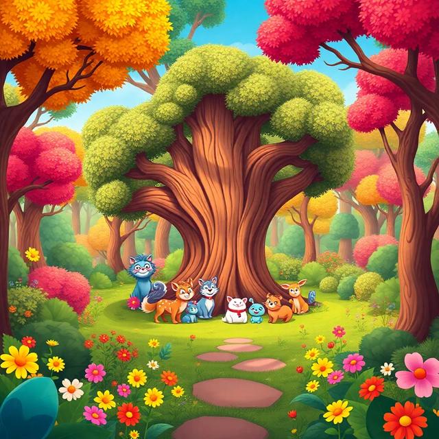 Book cover of the story titled: The Silly Sing-Along