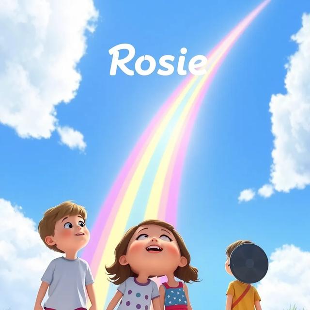 Book cover of the story titled: The Singing Rainbow