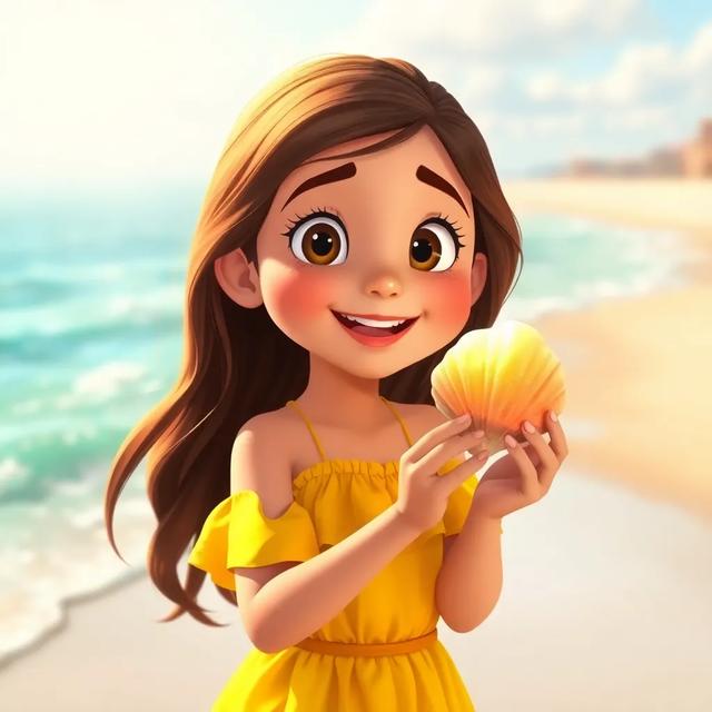 Book cover of the story titled: The Singing Seashell