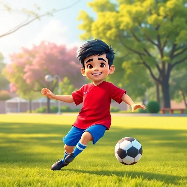 Book cover of the story titled: The Soccer Adventures of Samir