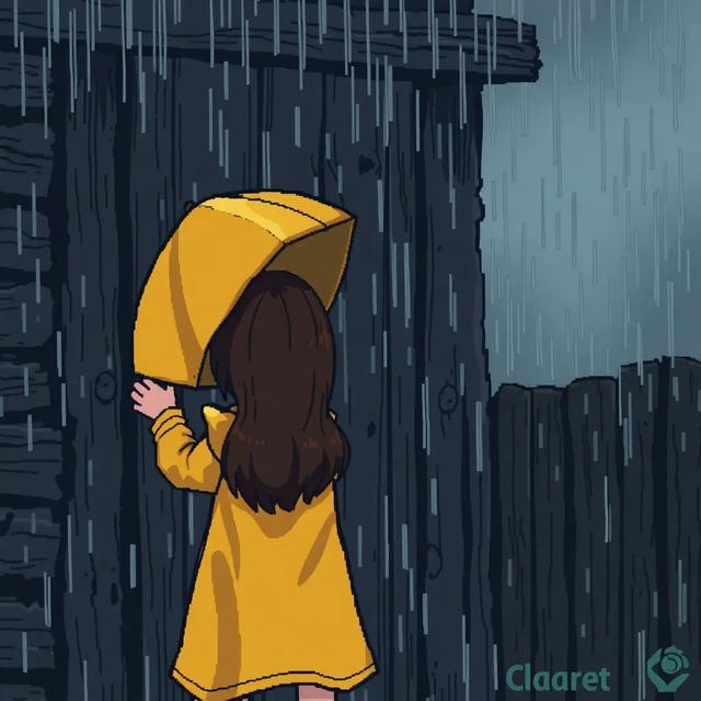 Book cover of the story titled: The Stormy Night Visitor