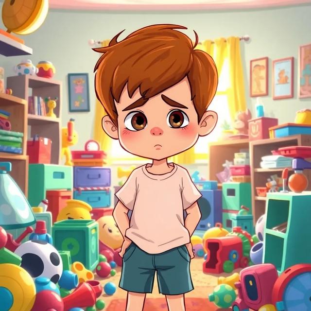 Book cover of the story titled: The Tale of Benny's Angry Day