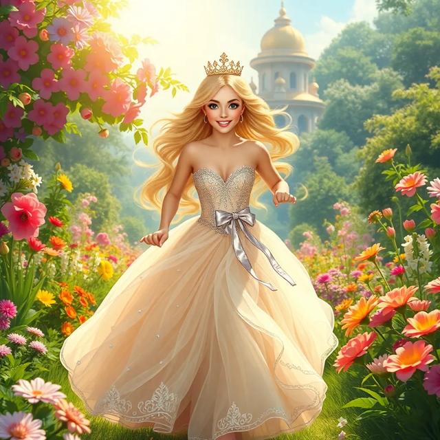 Book cover of the story titled: The Tale of the Four Princesses