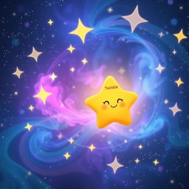 Book cover of the story titled: The Tiny Star's Big Adventure