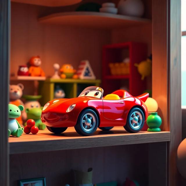 Book cover of the story titled: The Toy's Hidden Secret