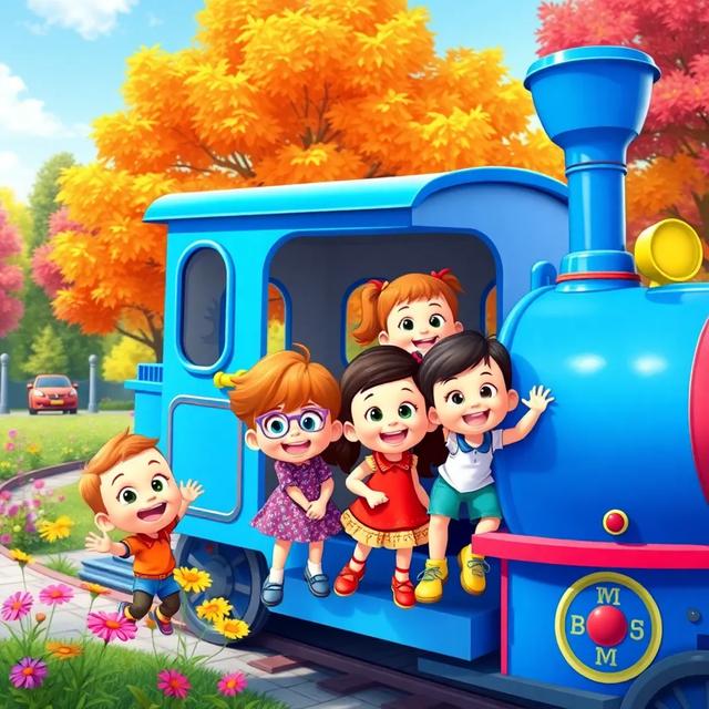 Book cover of the story titled: The Train Trip to the Aquarium