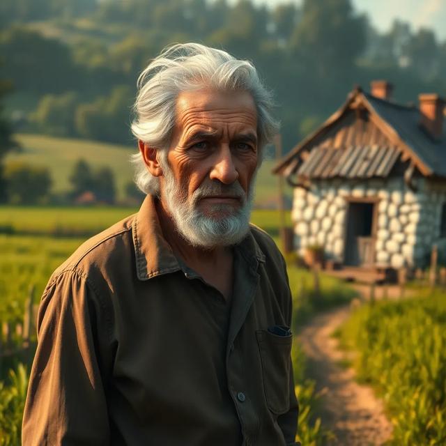 Book cover of the story titled: The Wise Farmer's Lesson