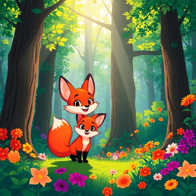 Book cover of the story titled: Twyla the Extraordinary Fox
