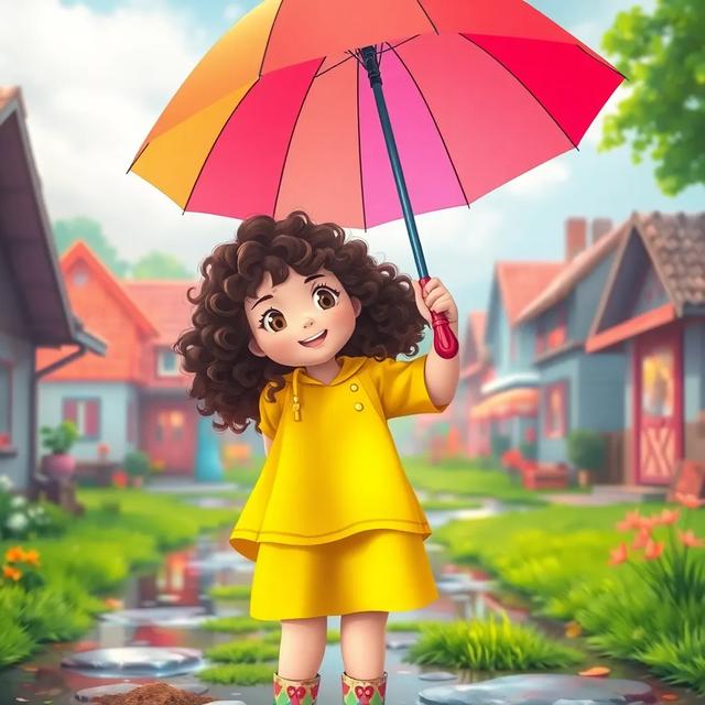 Book cover of the story titled: Under the Umbrella of Imagination