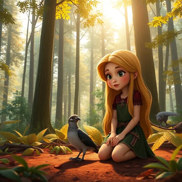 Portada del libro de la historia titulada: Valentina la niña valiente y hermosa de todo el bosque