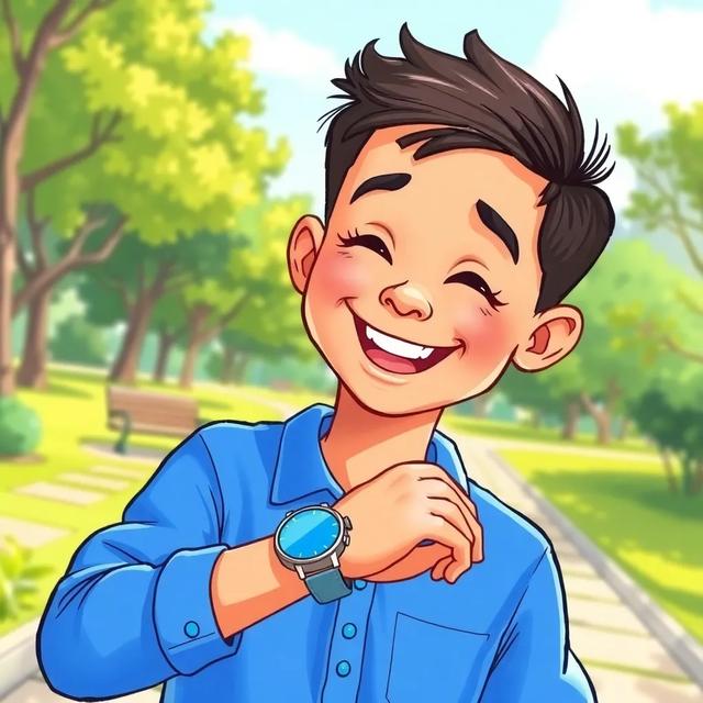 Book cover of the story titled: Waleed's Blue Shirt Adventure