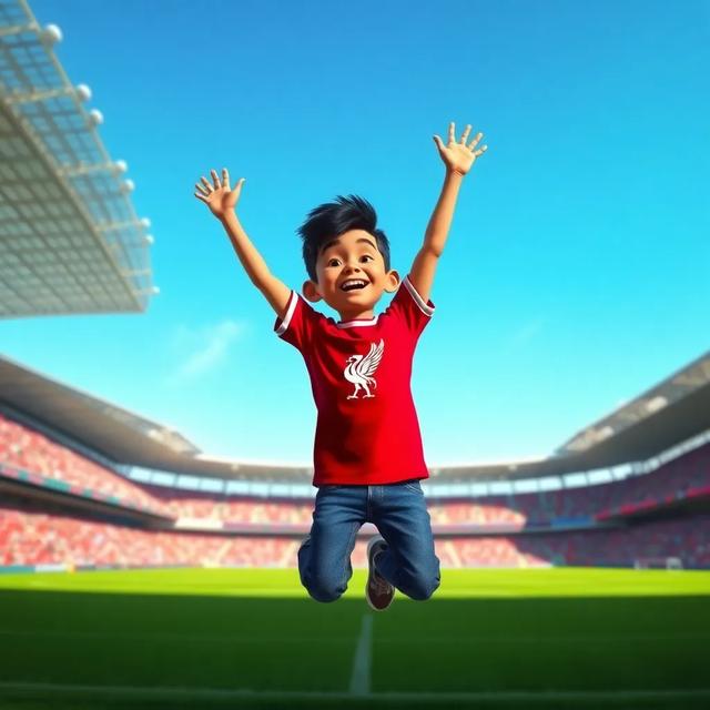 Book cover of the story titled: Yassin and Lara's Liverpool Adventure