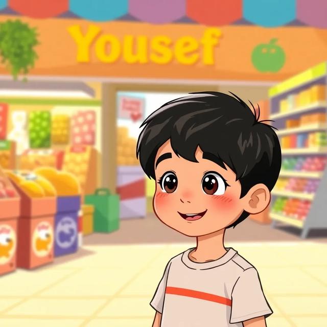 Book cover of the story titled: Yousef's Colorful Adventure