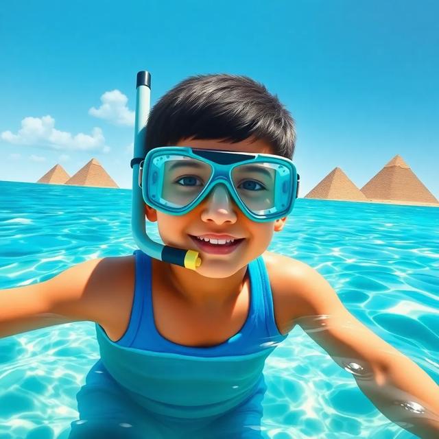 Book cover of the story titled: Zaid's Dolphin Adventure