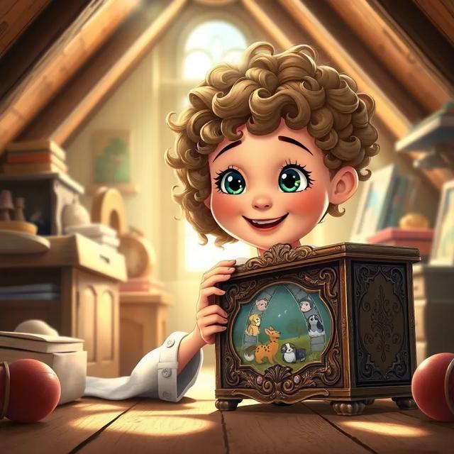 Book cover of the story titled: Zoe's Magical Music Box